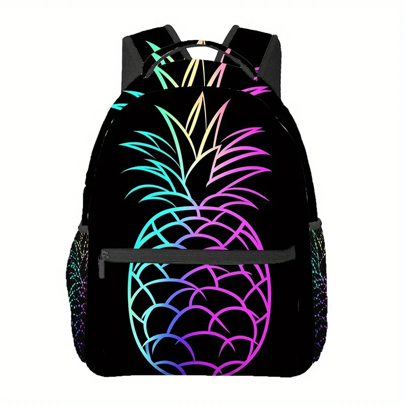Colorful Pineapple Print Backpack Lightweight Adjustable Strap Travel Hiking Daypack with Laptop Compartment Ideal for Outings
Colorful Pineapple Print Backpack Lightweight Adjustable Strap Travel Hiking Daypack with Laptop Compartment Ideal for Outings