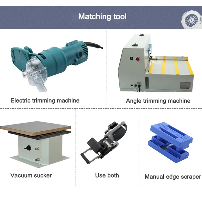 JBD80C Portable Edge Banding Machine Household Hand- Held Curved Straight Line Small Woodworking Wrapper Adjustable Speed Device
JBD80C Portable Edge Banding Machine Household Hand- Held Curved Straight Line Small Woodworking Wrapper Adjustable Speed Device