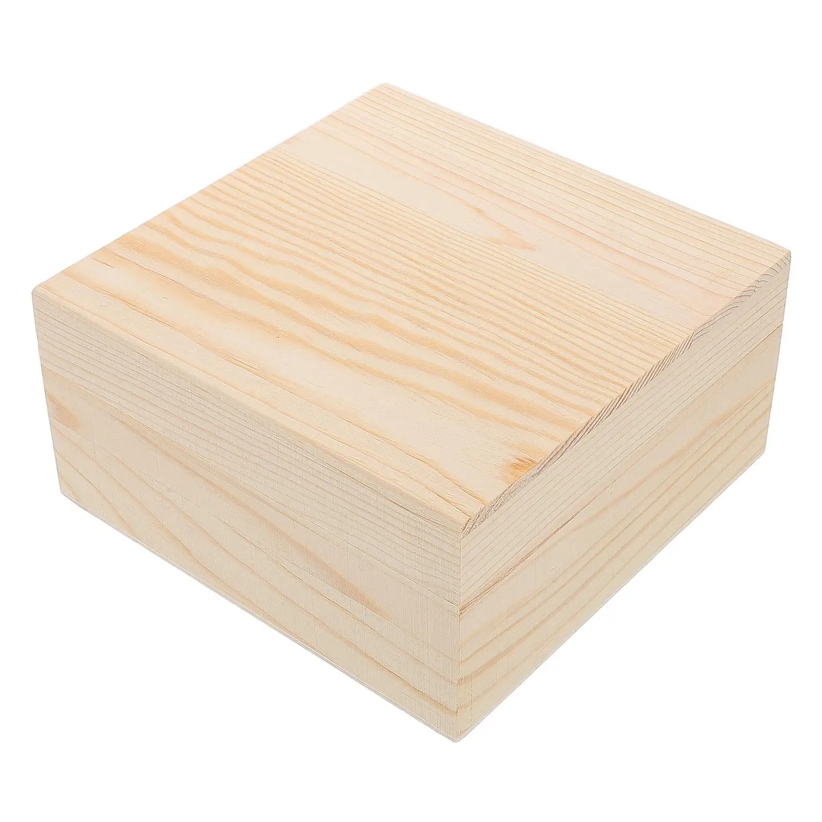 Wooden Jewelry Storage Box Small Unfinished Case Rustic Container Rings Necklaces Earrings Travel Business Keepsake Craft
Wooden Jewelry Storage Box Small Unfinished Case Rustic Container Rings Necklaces Earrings Travel Business Keepsake Craft