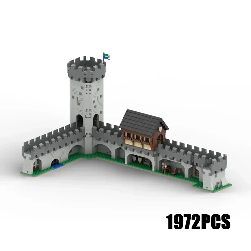 MOC Building Blocks Modular Medieval Walls Model Castle Scene Technology Bricks DIY Assembly Street View Children Toys
MOC Building Blocks Modular Medieval Walls Model Castle Scene Technology Bricks DIY Assembly Street View Children Toys