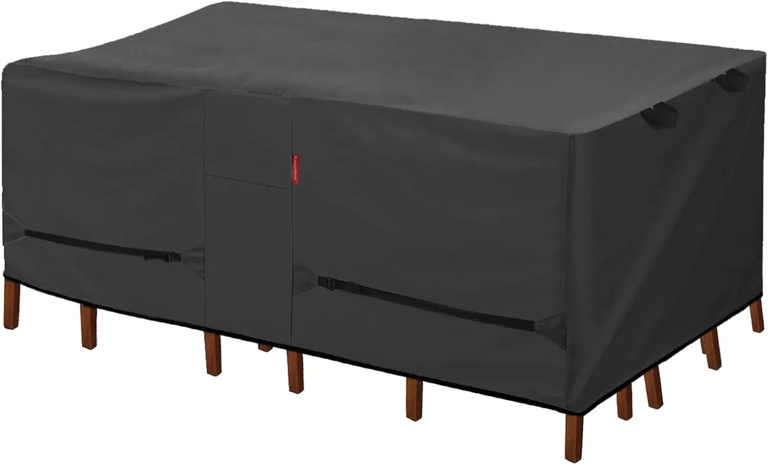 Waterproof Outdoor Dining Table and Chairs Furniture Set Cover Rectangular - 96 x 48 inch, Black
Waterproof Outdoor Dining Table and Chairs Furniture Set Cover Rectangular - 96 x 48 inch, Black