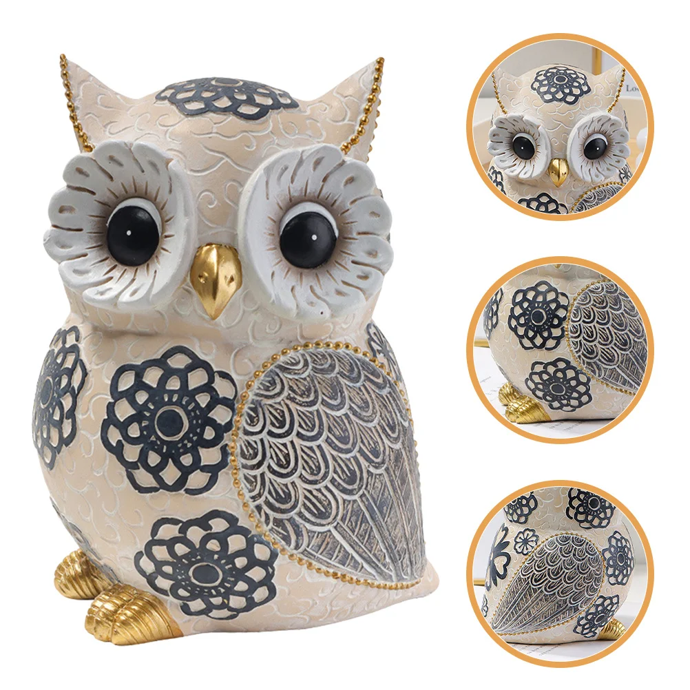 Resin Owl Decoration Exquisite Craftsmanship Creative Design Small Owl Statue for Table Cabinet Shelf Patio Landscape Ornament
Resin Owl Decoration Exquisite Craftsmanship Creative Design Small Owl Statue for Table Cabinet Shelf Patio Landscape Ornament