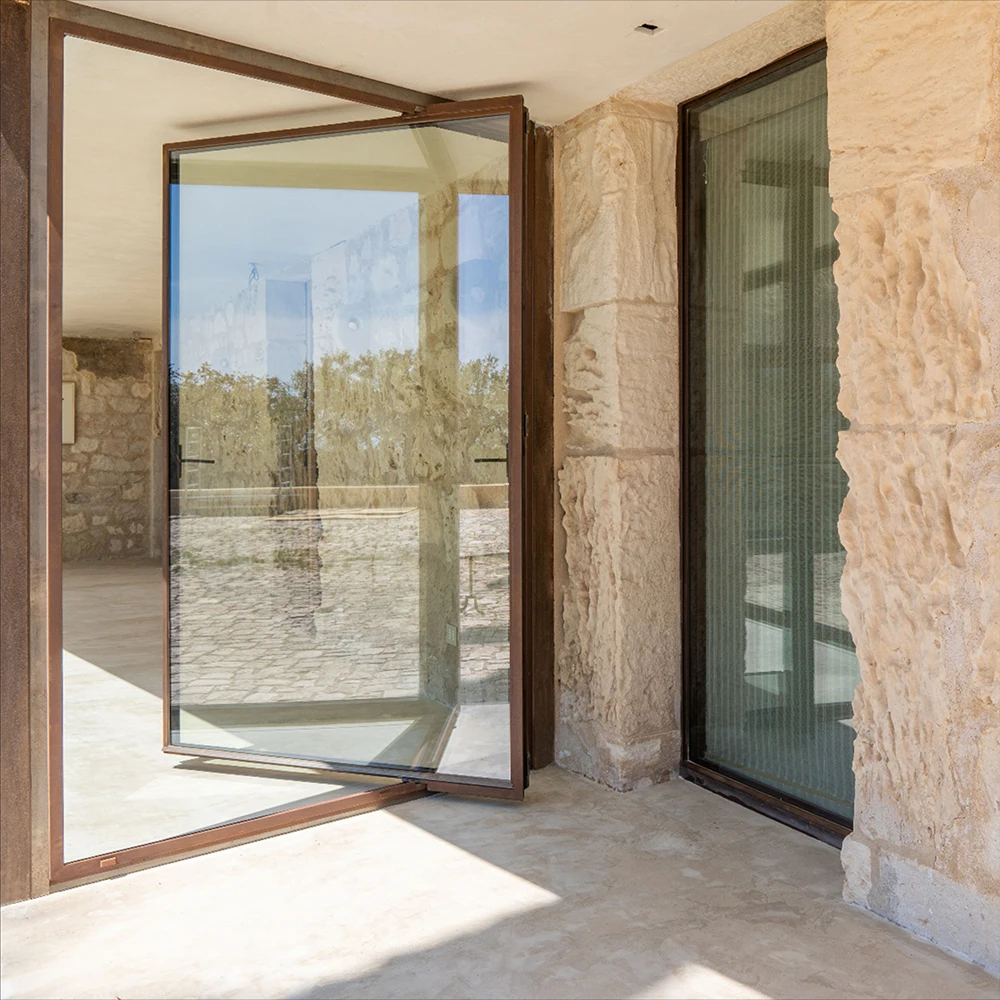 Pivot Doors Security Interior Exterior Glass Door Front Entrance Entry Door Thermal Break Aluminum Double Glaszed Custom
Pivot Doors Security Interior Exterior Glass Door Front Entrance Entry Door Thermal Break Aluminum Double Glaszed Custom