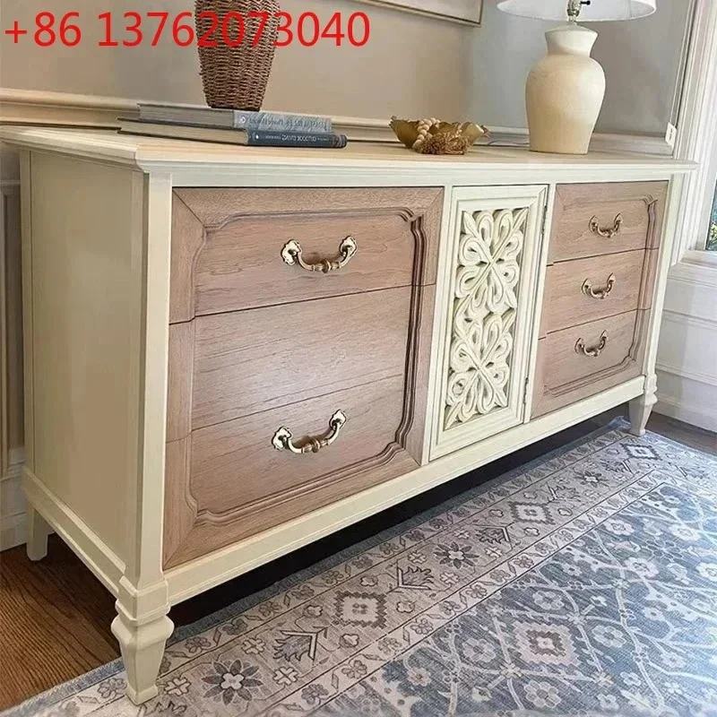 Cy56 American French side cabinet Vintage country entrance cabinet, art, wall, aisle TV cabinet
Cy56 American French side cabinet Vintage country entrance cabinet, art, wall, aisle TV cabinet