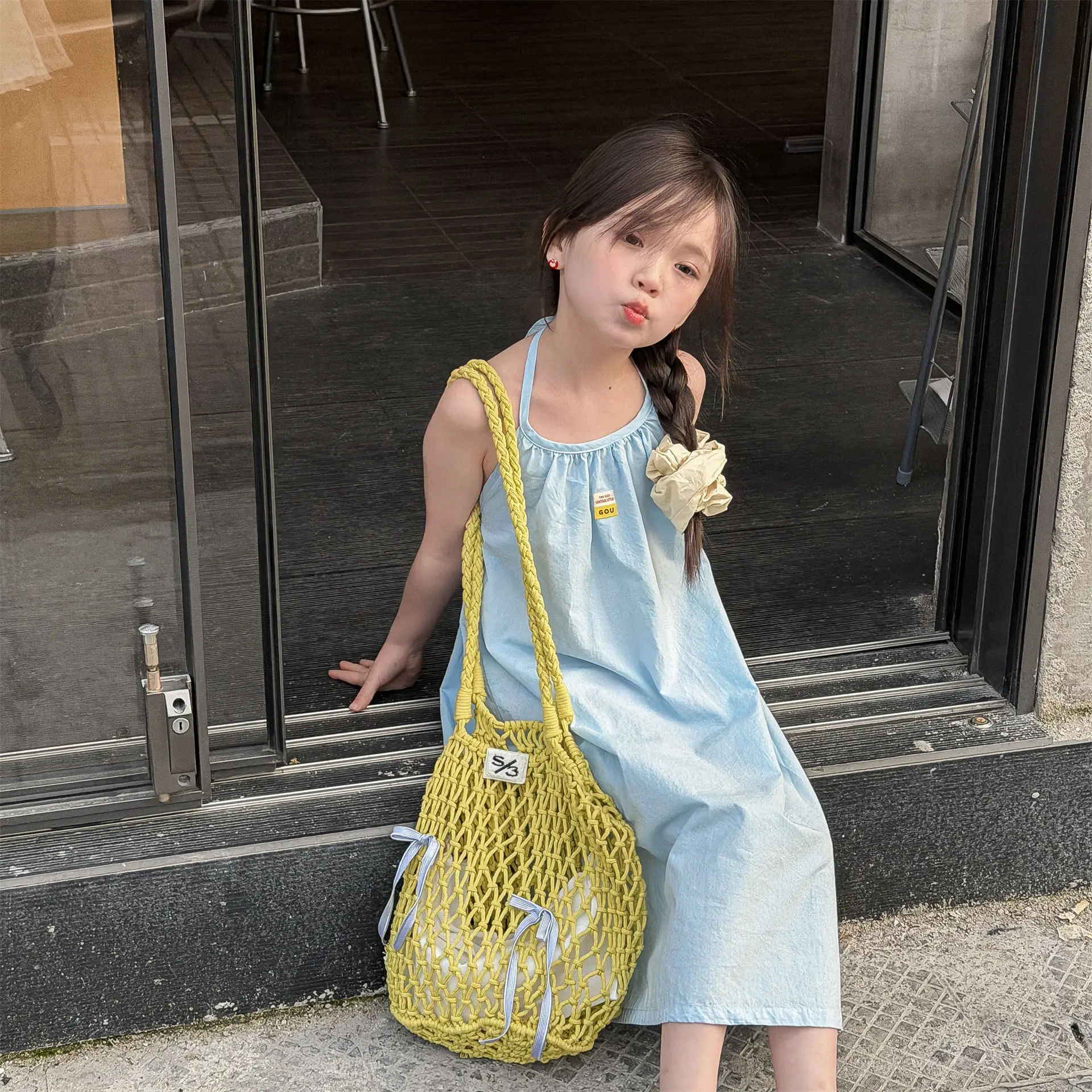 2026 Summer New Girls Sleeveless Sling Dress Cotton Children Flower Print Dress Cute Baby Girl Princess Dress Kids Clothes
2026 Summer New Girls Sleeveless Sling Dress Cotton Children Flower Print Dress Cute Baby Girl Princess Dress Kids Clothes