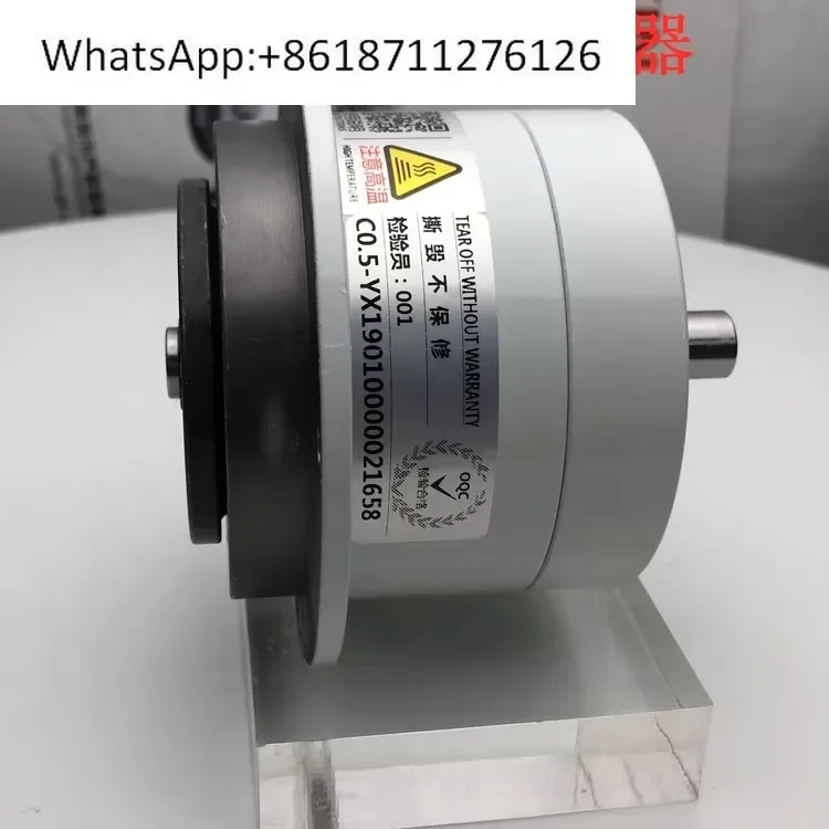 Yanxin YSC-0,5 кг миниатюрная магнитная порошковая муфта YOSSEN Clutch DC24V-0.8A
Yanxin YSC-0,5 кг миниатюрная магнитная порошковая муфта YOSSEN Clutch DC24V-0.8A