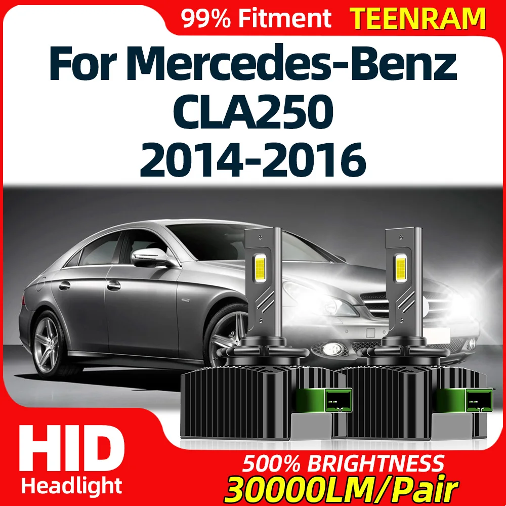 30000LM Canbus LED Headlights HID Bulbs 12V Plug&Play Car Xenon Headlamps 6000K For Mercedes-Benz CLA250 2014 2015 2016
30000LM Canbus LED Headlights HID Bulbs 12V Plug&Play Car Xenon Headlamps 6000K For Mercedes-Benz CLA250 2014 2015 2016