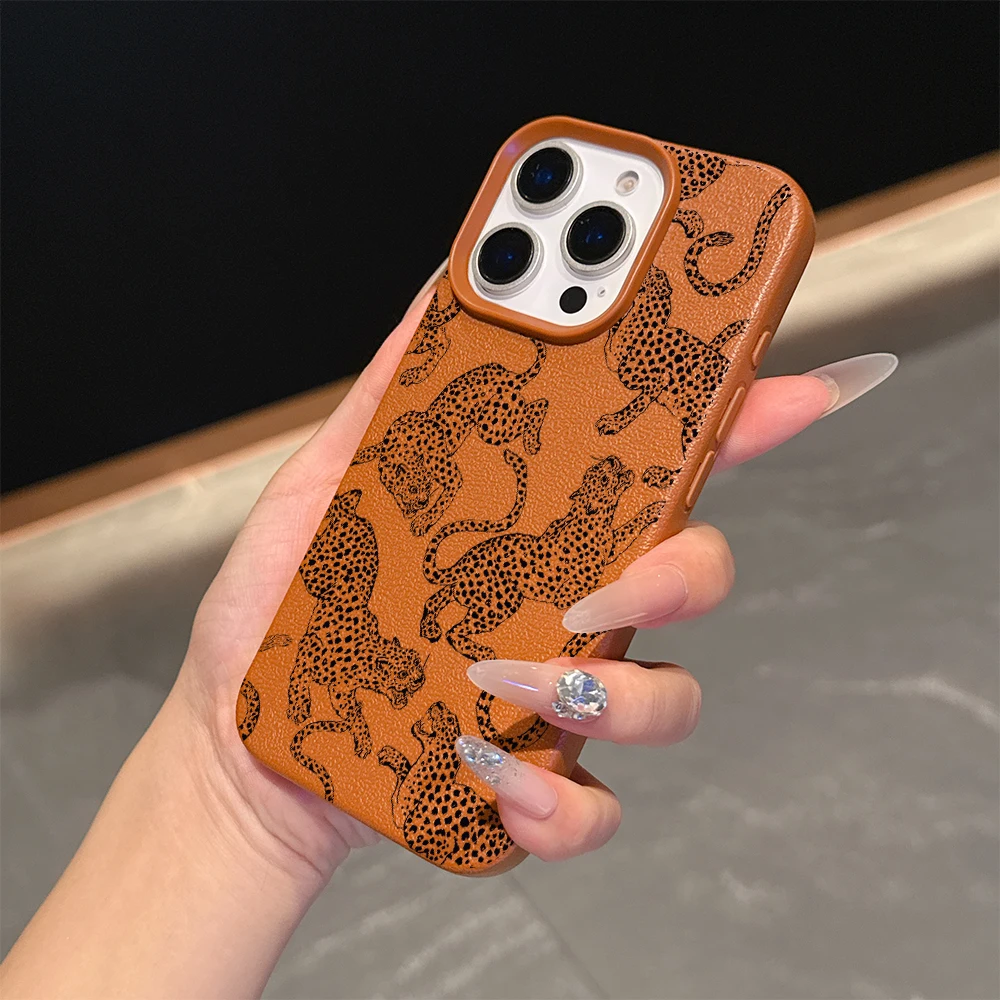 Retro brown leopard print Lichee leather pattern Phone Case For Vivo V50 V40 V30 V30E V29 V27 25 Pro Lite 4G 5G Shockproof Cover
Retro brown leopard print Lichee leather pattern Phone Case For Vivo V50 V40 V30 V30E V29 V27 25 Pro Lite 4G 5G Shockproof Cover