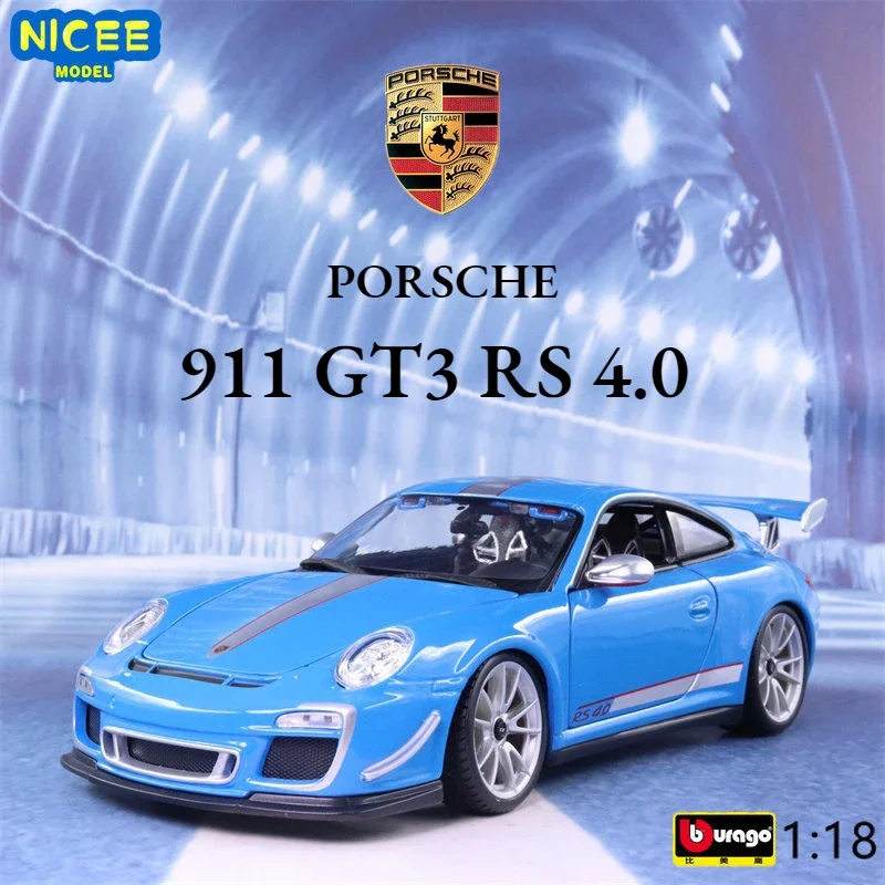 Bburago 1:18 Porsche 911 GT3 RS 4.0 High Simulation Alloy Model Car Static Metal Model Vehicles for Children Gifts B322
Bburago 1:18 Porsche 911 GT3 RS 4.0 High Simulation Alloy Model Car Static Metal Model Vehicles for Children Gifts B322