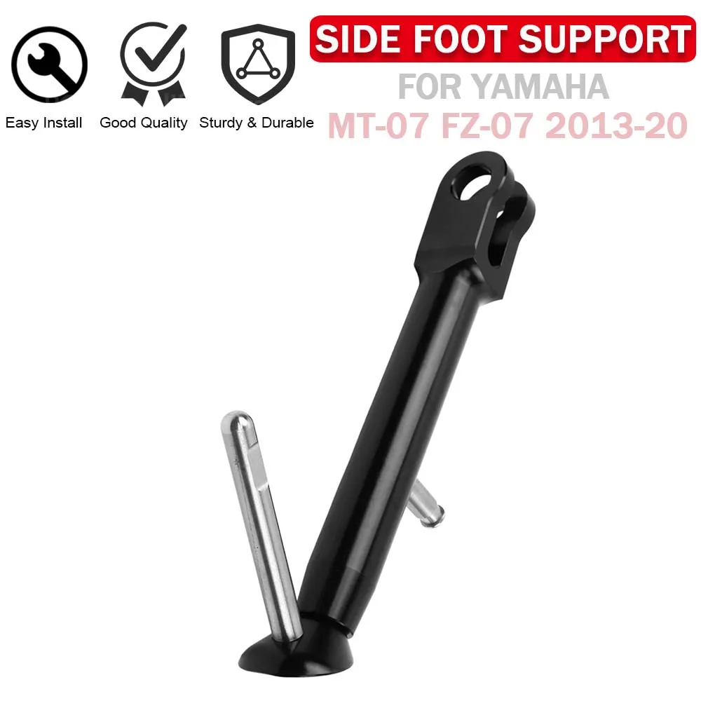 For Yamaha MT-07 FZ-07 MT07 FZ07 2013-2018 2019 2020 Motorcycle Side Foot Kick Stand Support Bracket Adjustable Kickstand Holder
For Yamaha MT-07 FZ-07 MT07 FZ07 2013-2018 2019 2020 Motorcycle Side Foot Kick Stand Support Bracket Adjustable Kickstand Holder