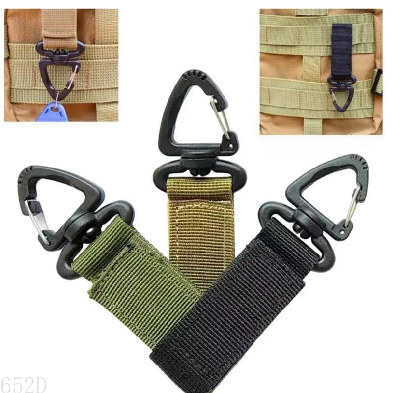 AP17 3 Pcs Tactically Belt Hanging Carabiner Hook Nylon Webbing Buckle Strap Clip 360 Degree Rotating Buckle Keychain
AP17 3 Pcs Tactically Belt Hanging Carabiner Hook Nylon Webbing Buckle Strap Clip 360 Degree Rotating Buckle Keychain
