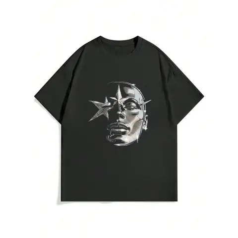 Men's Printed Round Neck Short Sleeve T-Shirt  Redtube  T Shirts  Hunter X Hunter  Rick and Morty