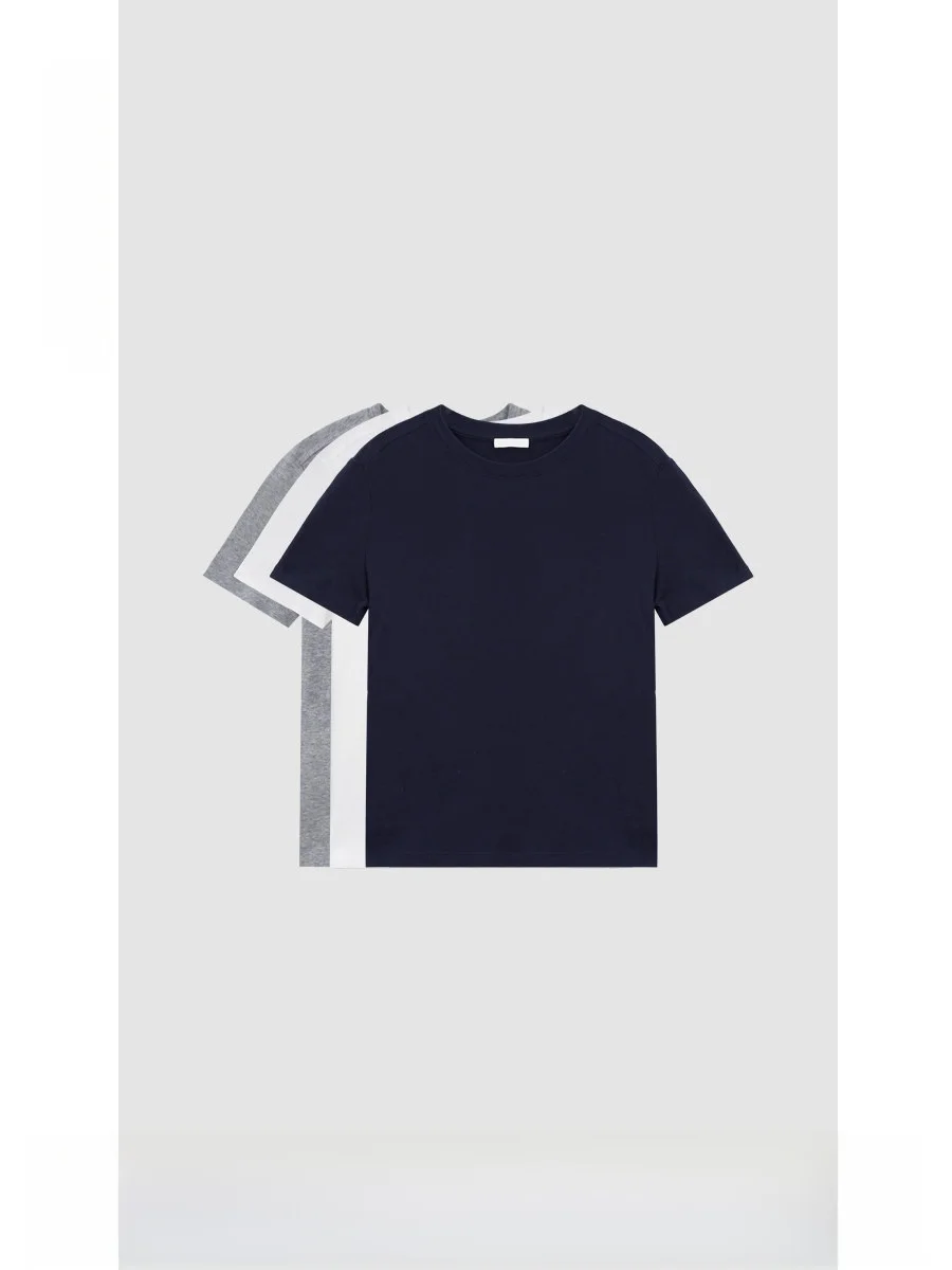 Spring 2026 Women's Cleanfit T-shirt Lanas Wool Lyocell Short Sleeve Ladies Fashion COCOLAN CL1TX9090
Spring 2026 Women's Cleanfit T-shirt Lanas Wool Lyocell Short Sleeve Ladies Fashion COCOLAN CL1TX9090