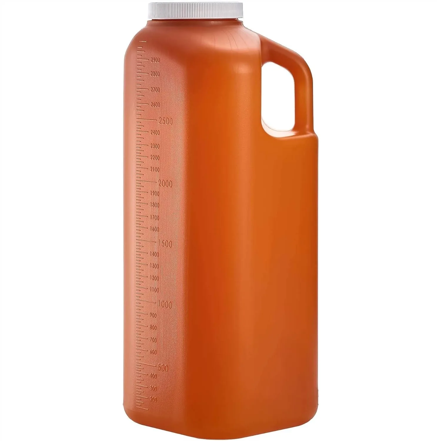 Male Urinal Bottle 3000mL Leak Proof Screw Cap for Bedside Use with Easy-Grip Handle
Male Urinal Bottle 3000mL Leak Proof Screw Cap for Bedside Use with Easy-Grip Handle