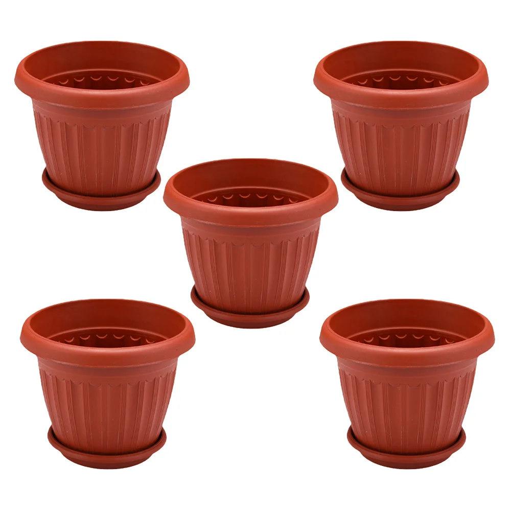 5 set Thickened Seedling Pots Durable Pp Lightweight Flower Planters With Drainage Holes Outdoor Garden Nursery Pot Succulent
5 set Thickened Seedling Pots Durable Pp Lightweight Flower Planters With Drainage Holes Outdoor Garden Nursery Pot Succulent