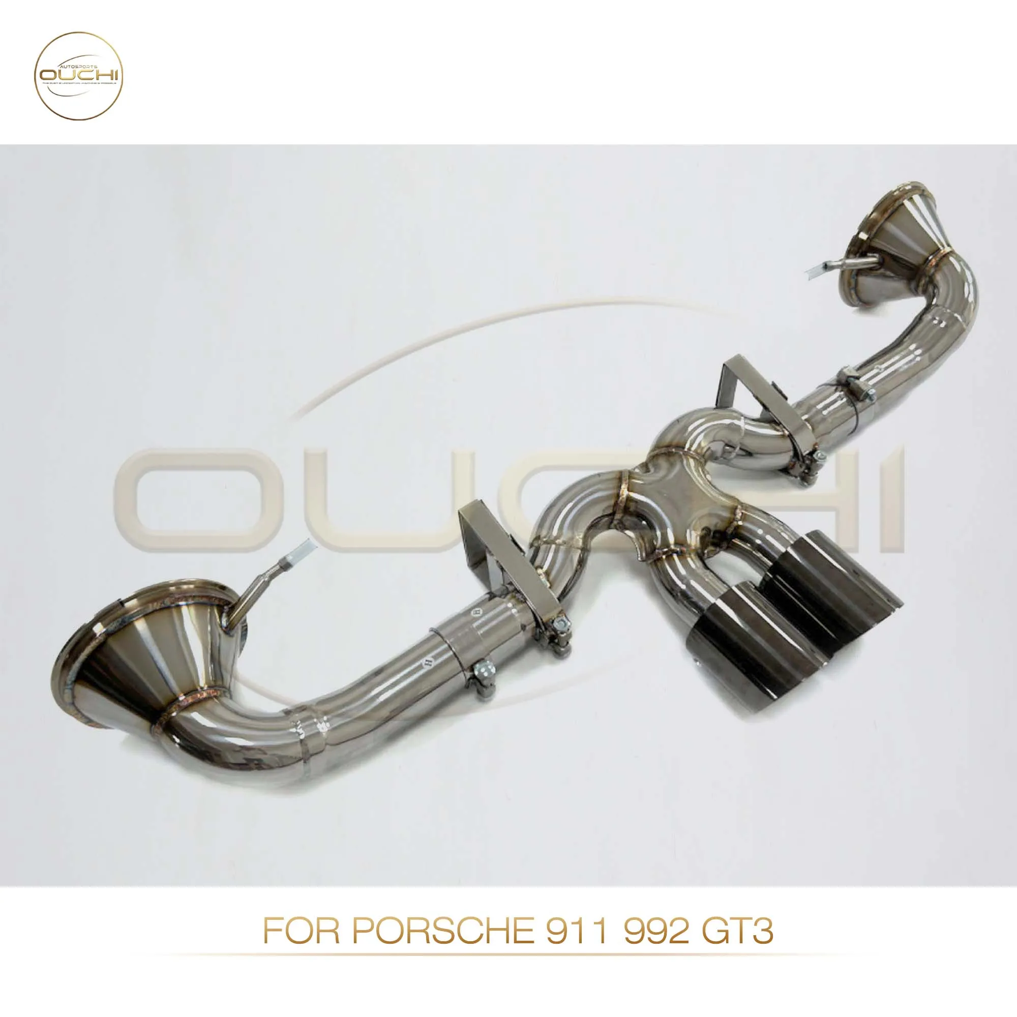 Ouchi Exhaust System Stainless Steel Performance Catback for Porsche 911 992 GT3 Muffler Without Valve
Ouchi Exhaust System Stainless Steel Performance Catback for Porsche 911 992 GT3 Muffler Without Valve