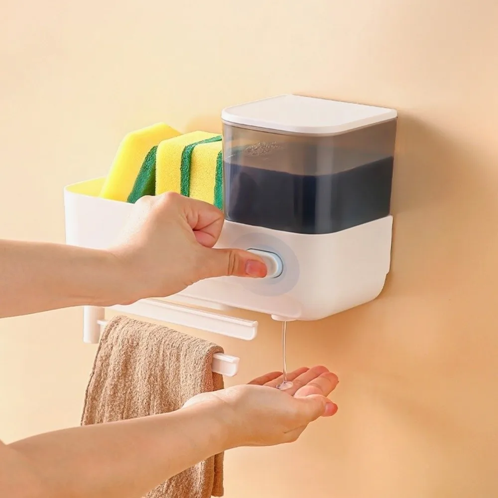 Wall Mounted Kitchen Soap Dispenser Large Capacity Hand Press Hand Press Dispenser With Drain Remover
Wall Mounted Kitchen Soap Dispenser Large Capacity Hand Press Hand Press Dispenser With Drain Remover