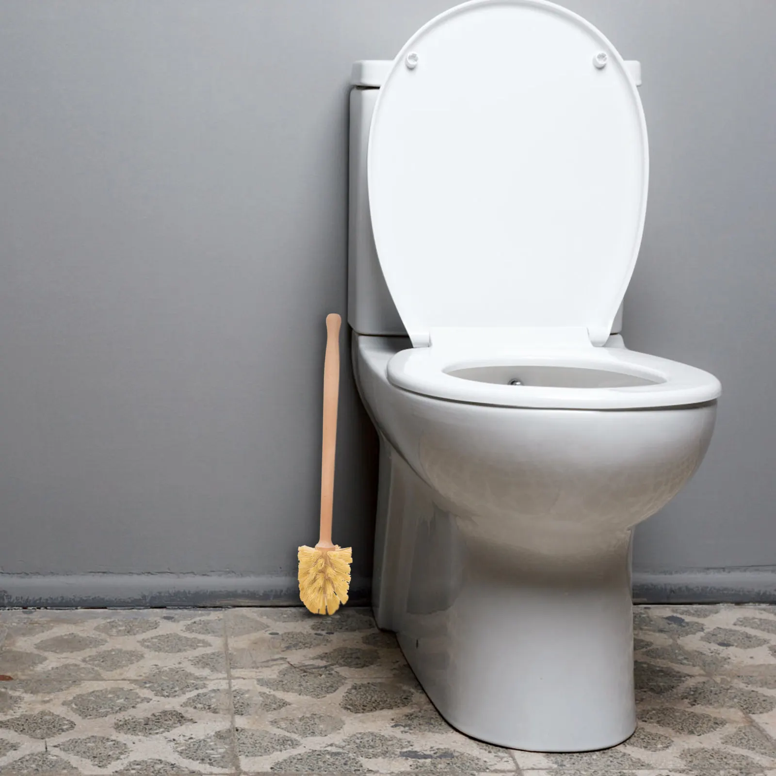 High Effective Toilet Brush Wooden Handle Slim Profile Fits Narrow Spaces 360 Degree Scrubbing Action Modern Stylish Bathroom
High Effective Toilet Brush Wooden Handle Slim Profile Fits Narrow Spaces 360 Degree Scrubbing Action Modern Stylish Bathroom