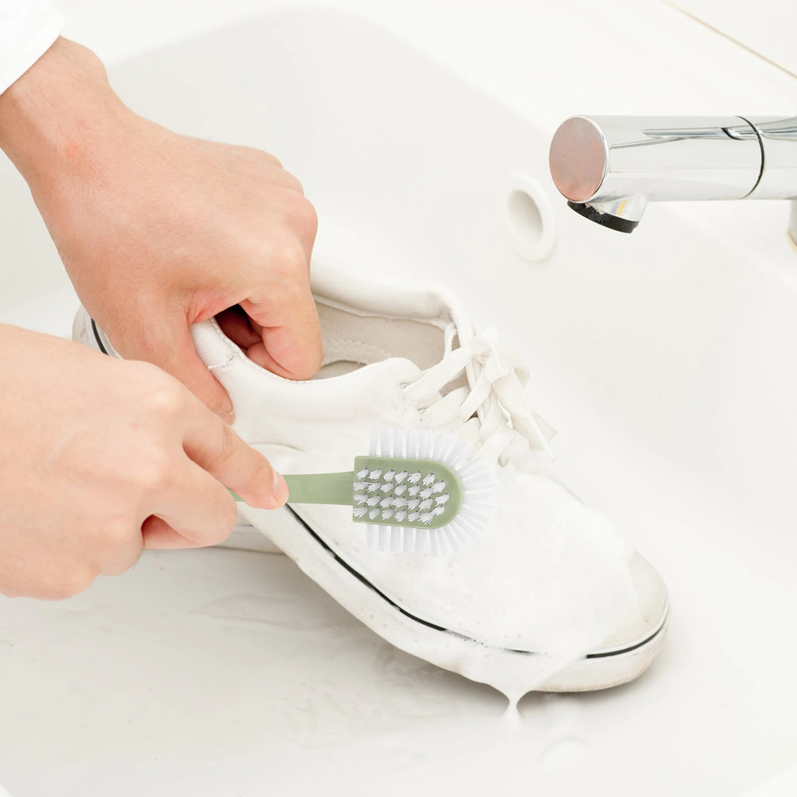 5 Pcs Long Handle Five-sided Shoe Brush Cleaning for Household Laundry Double-sided
5 Pcs Long Handle Five-sided Shoe Brush Cleaning for Household Laundry Double-sided