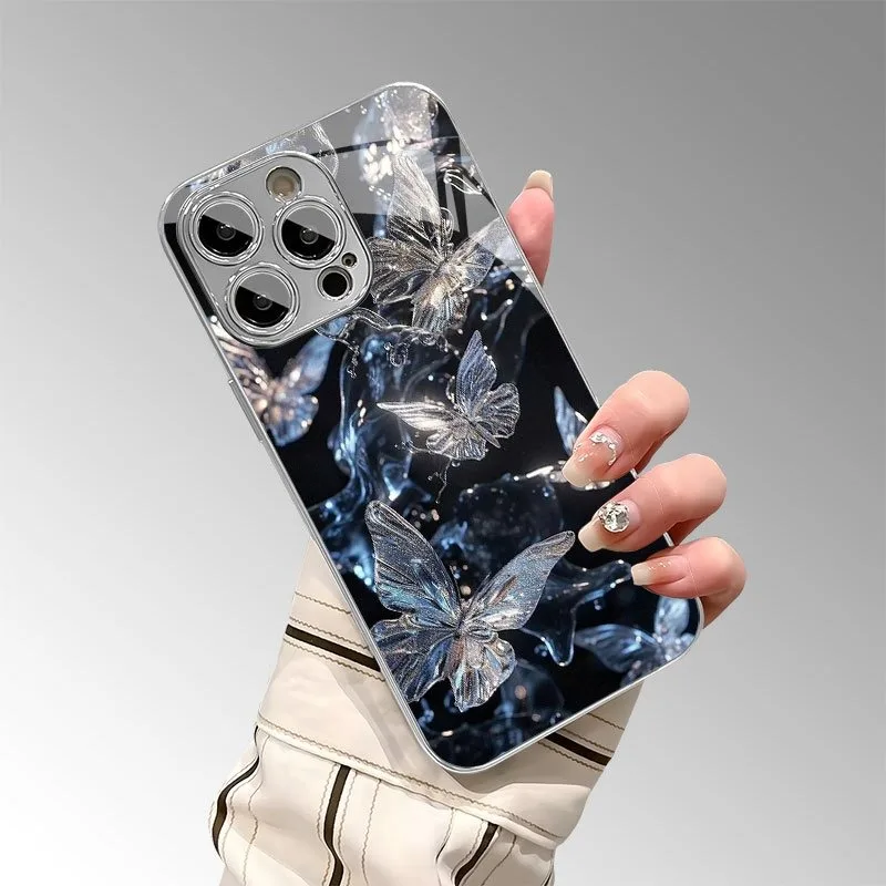 Crystal Butterfly Glass Phone Case for Samsung Galaxy A07 A16 A55 A56 A35 A34 A54 A24 A14 A25 A05S A05 A13 A04 A73 A53 A33 4G 5G
Crystal Butterfly Glass Phone Case for Samsung Galaxy A07 A16 A55 A56 A35 A34 A54 A24 A14 A25 A05S A05 A13 A04 A73 A53 A33 4G 5G