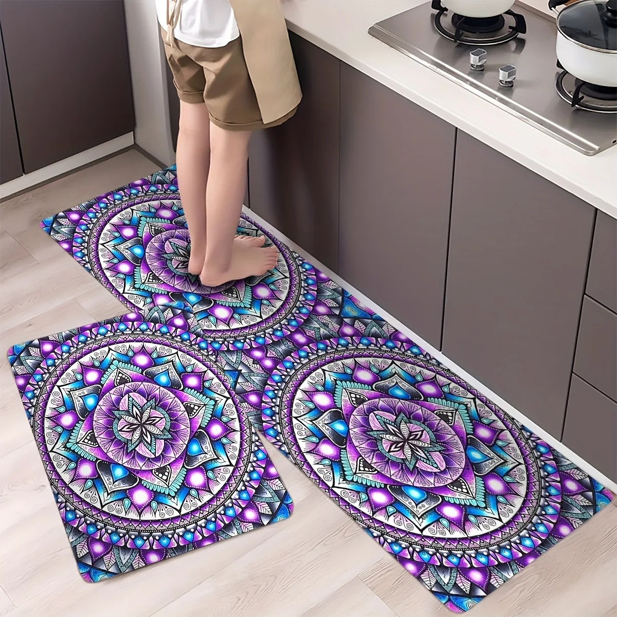 1PC Bohe style pattern Kitchen Rugs Non-Slip Home Door Mats Pop design Bathroom Rugs Bath Mat Carpet for Home Sink Laundry Decor
1PC Bohe style pattern Kitchen Rugs Non-Slip Home Door Mats Pop design Bathroom Rugs Bath Mat Carpet for Home Sink Laundry Decor