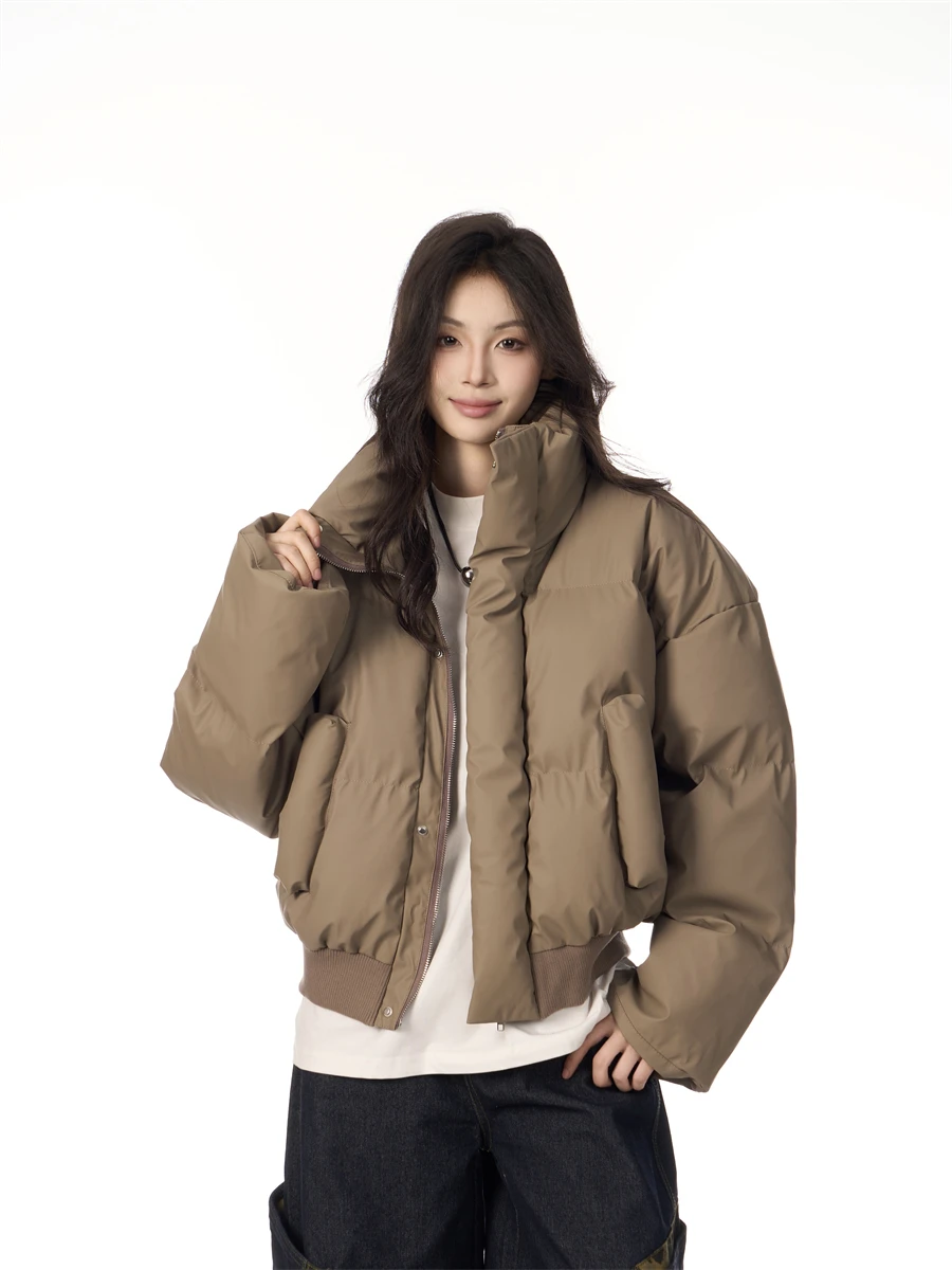 Женская утепленная куртка Tagkita Cleanfit свободного кроя, хлопковая, на подкладке, для улицы, зимнее пальто, теплое, простое, в американском стиле
Женская утепленная куртка Tagkita Cleanfit свободного кроя, хлопковая, на подкладке, для улицы, зимнее пальто, теплое, простое, в американском стиле