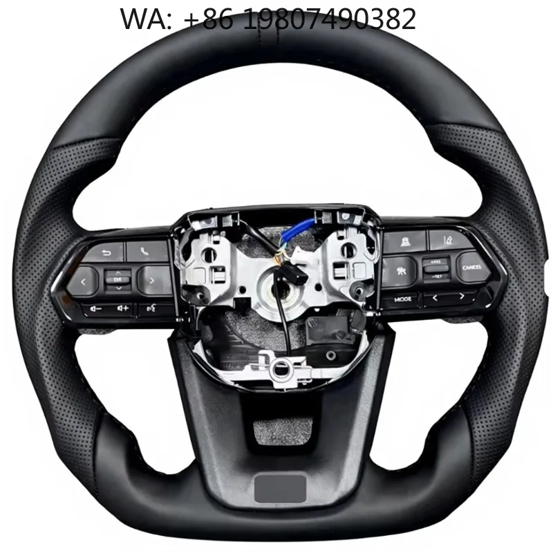 Full Leather M Sport Style Steering Wheel Fit LC79 LC76 LC70 LC300 2008-2021 Sport Black Interior Upade Parts
Full Leather M Sport Style Steering Wheel Fit LC79 LC76 LC70 LC300 2008-2021 Sport Black Interior Upade Parts