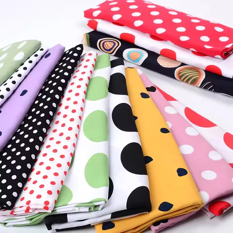 100cm x 143cm Multicolors Dots Printed Polyester & Cotton Quilting Bundles Fabric for Patchwork Needlework DIY Handmade Sewing
100cm x 143cm Multicolors Dots Printed Polyester & Cotton Quilting Bundles Fabric for Patchwork Needlework DIY Handmade Sewing