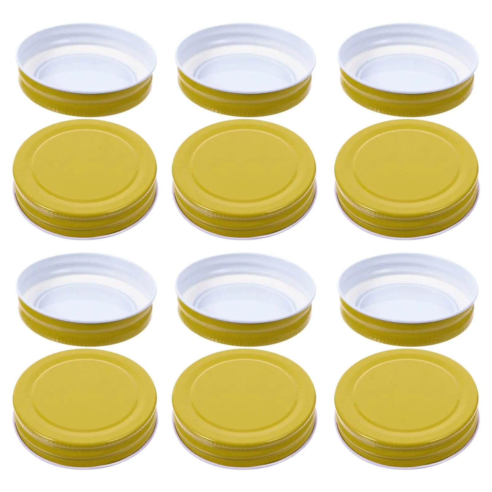 12 Pcs Mason Jar Lids Can Replacement Cover Round Tinplate Sealing Caps for Bottles Cup Child
12 Pcs Mason Jar Lids Can Replacement Cover Round Tinplate Sealing Caps for Bottles Cup Child