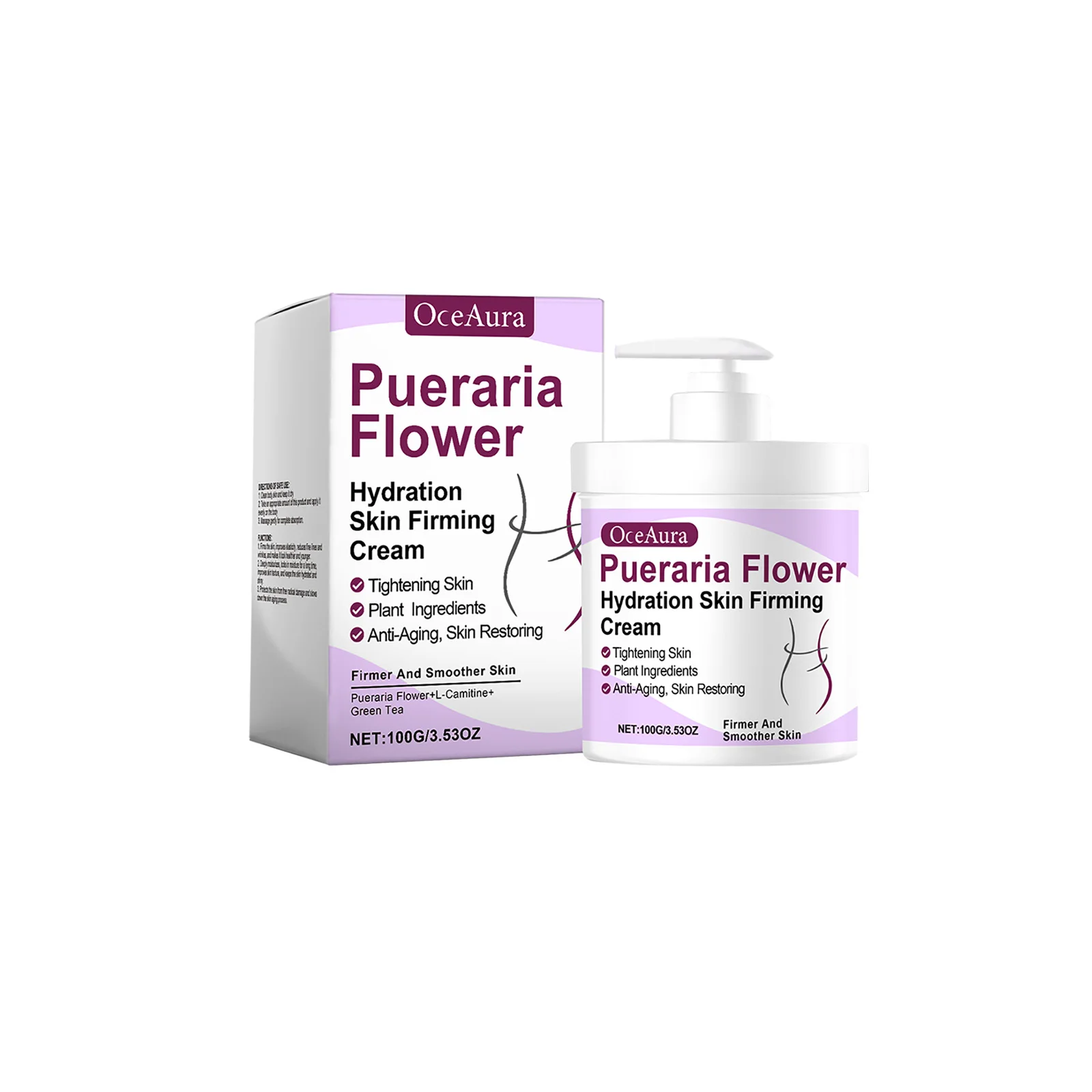 Pueraria Flower Firming Cream – Intense Hydration & Skin Tightening Treatment for Youthful Glow | 100g"
Pueraria Flower Firming Cream – Intense Hydration & Skin Tightening Treatment for Youthful Glow | 100g"