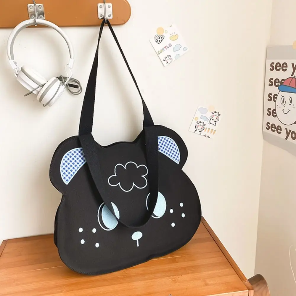 All Match Trendy Bear Shoulder Bag Cute Casual Cosmetic Storage Organizer Household Canvas Cartoon Tote Handbags Female 
All Match Trendy Bear Shoulder Bag Cute Casual Cosmetic Storage Organizer Household Canvas Cartoon Tote Handbags Female