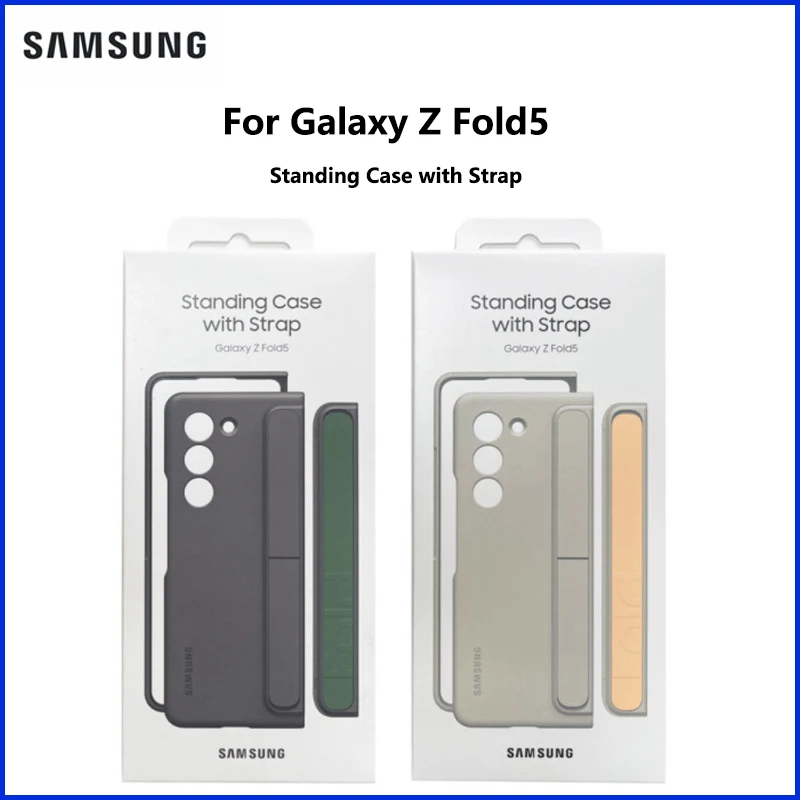 Original Samsung Galaxy Z Fold5 Standing Phone Case with Strap Protective Cover with Kickstand Attachments Included EF-MF946
Original Samsung Galaxy Z Fold5 Standing Phone Case with Strap Protective Cover with Kickstand Attachments Included EF-MF946