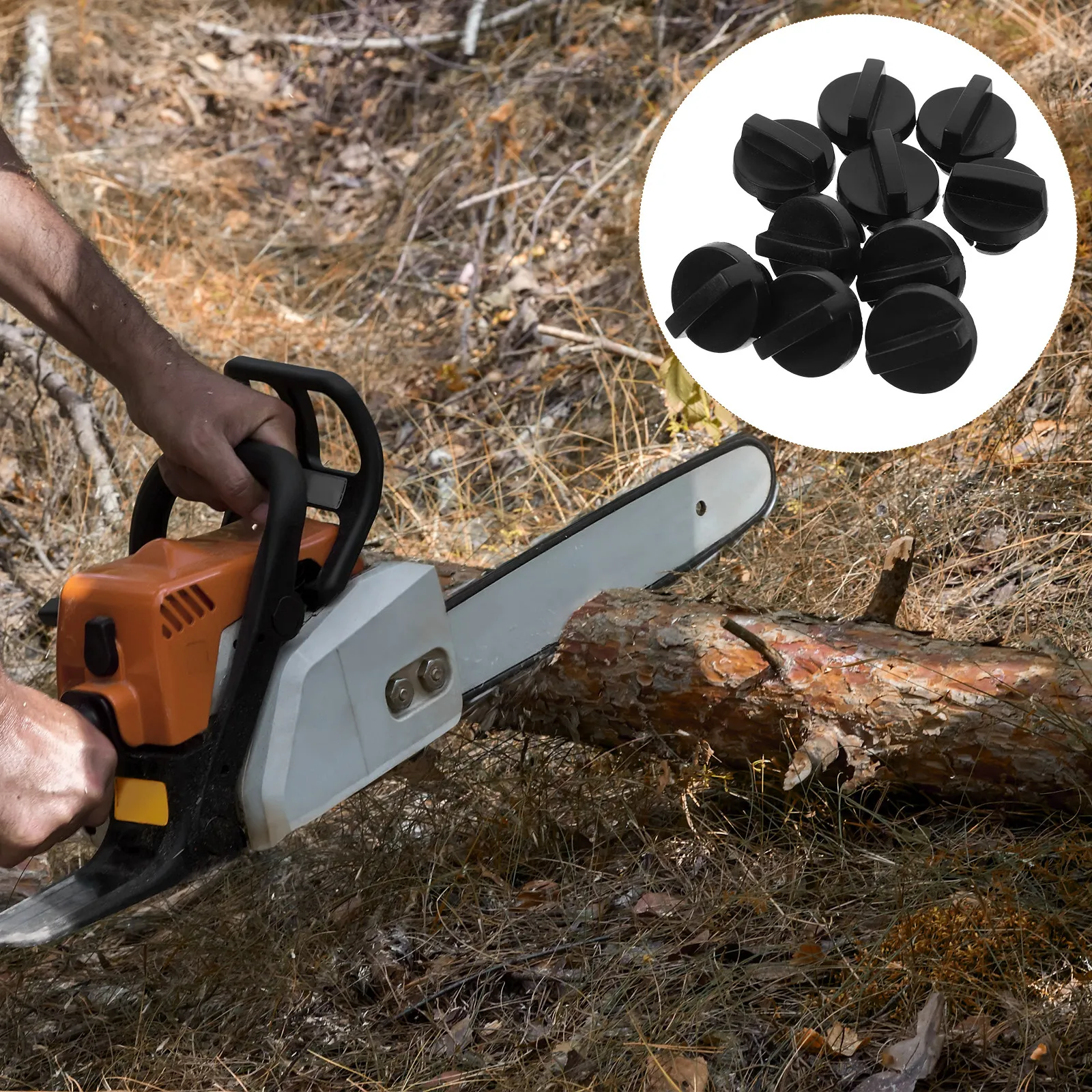 10Pcs Chainsaw Spare Parts Set Gas Powered Chainsaw Filter Lock Nut Housing Screw Cover Shell Air Filter Guard Knob for Outdoor
10Pcs Chainsaw Spare Parts Set Gas Powered Chainsaw Filter Lock Nut Housing Screw Cover Shell Air Filter Guard Knob for Outdoor