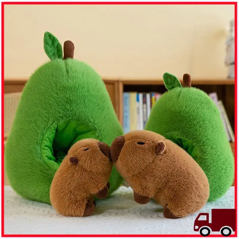 Highly Recommended Avocado Capybara Plush Toy Realistic Capybara Stuffed Animal Soft Stuffed Capybara Avocado Food Plushie Pillo
Highly Recommended Avocado Capybara Plush Toy Realistic Capybara Stuffed Animal Soft Stuffed Capybara Avocado Food Plushie Pillo