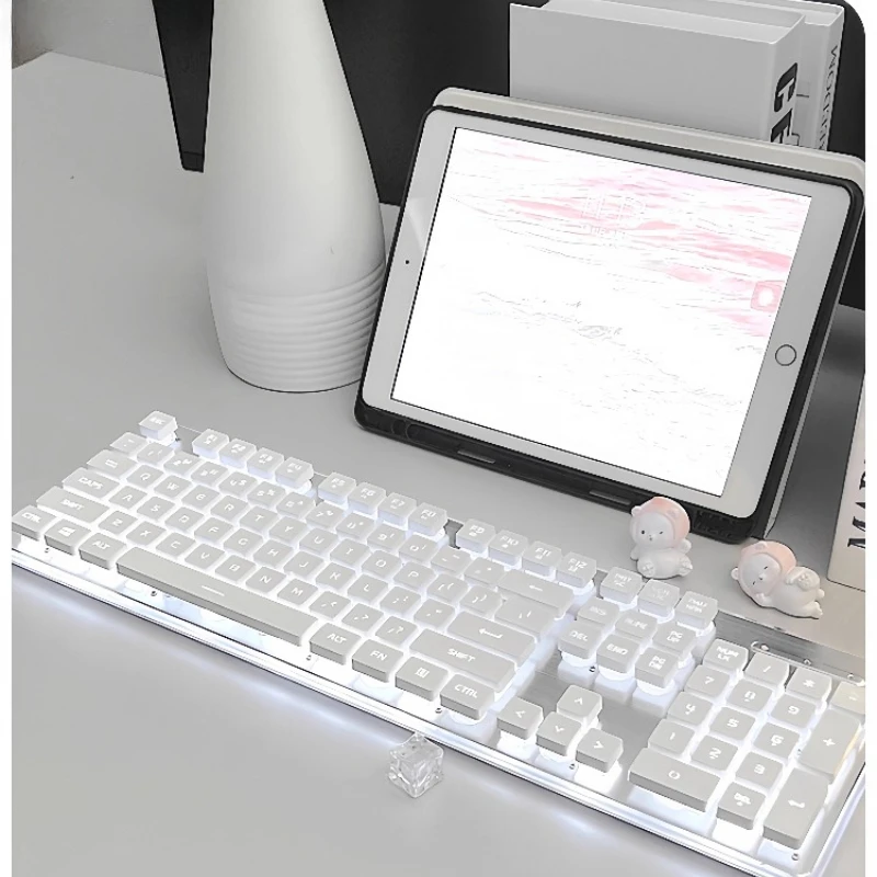 Silent keyboard, special feel for girls' office, wired wireless gaming computer mouse
Silent keyboard, special feel for girls' office, wired wireless gaming computer mouse