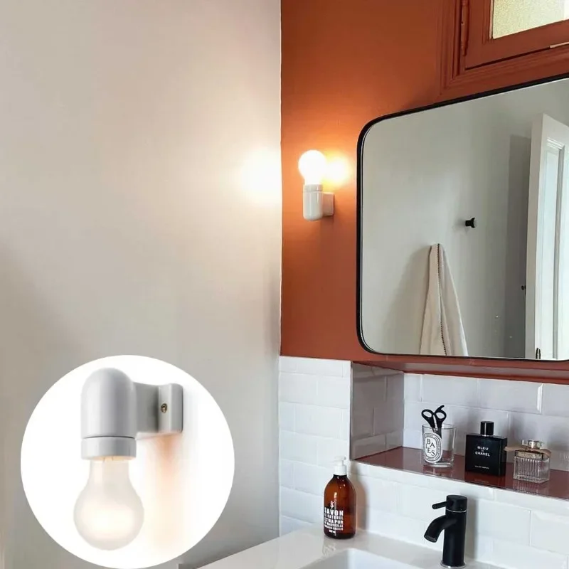 Universal E27 Ceramics Socket Light Edison Bulb Holder Industrial Retro Lamp Holder Wall Light Socket Vintage Wall Lamp Cup
Universal E27 Ceramics Socket Light Edison Bulb Holder Industrial Retro Lamp Holder Wall Light Socket Vintage Wall Lamp Cup
