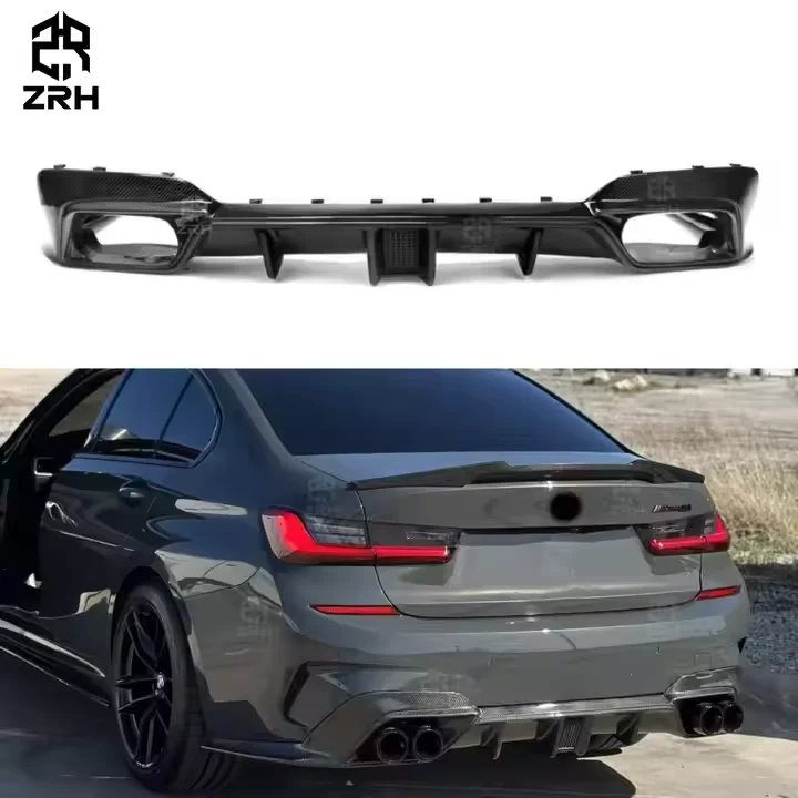 CMST Style Rear Bumper Carbon Fiber Lip For BMW 3 Series G20 2019+ Carbon Fiber Diffuser
CMST Style Rear Bumper Carbon Fiber Lip For BMW 3 Series G20 2019+ Carbon Fiber Diffuser