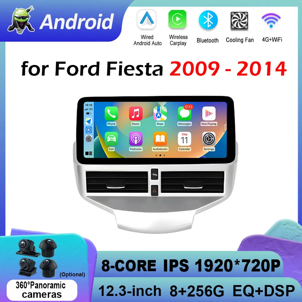 for Ford Fiesta 2009 2010 2011 2012 - 2014 Wireless Carplay Bluetooth Car Video Multimedia Video Radio Player Accessories WIFI
for Ford Fiesta 2009 2010 2011 2012 - 2014 Wireless Carplay Bluetooth Car Video Multimedia Video Radio Player Accessories WIFI