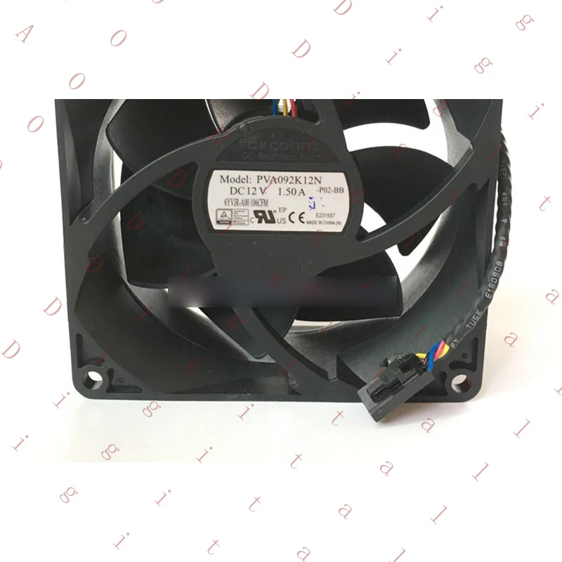 L... 1 PCS New for Foxconn PVA092K12N DC 12V 1.50A 4 pin server cooling fan#QW
L... 1 PCS New for Foxconn PVA092K12N DC 12V 1.50A 4 pin server cooling fan#QW