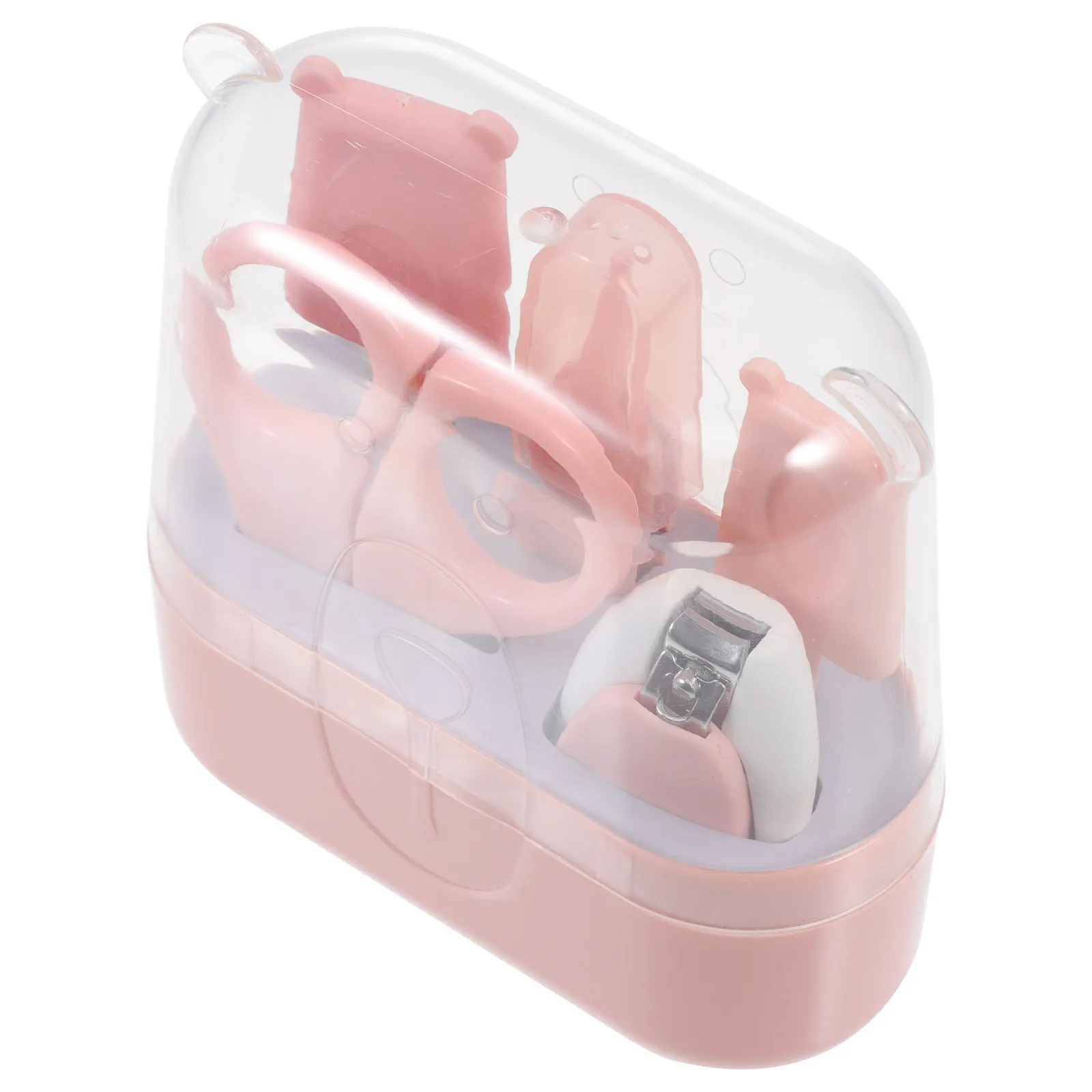 1Set Baby Nail Care Set Infant Nail Clipper Kit Pink Grooming Manicure Pedicure Kit Safe for Newborn Toddler Toddler Tweezer
1Set Baby Nail Care Set Infant Nail Clipper Kit Pink Grooming Manicure Pedicure Kit Safe for Newborn Toddler Toddler Tweezer