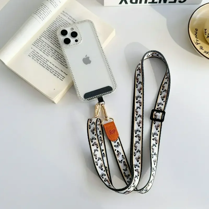High-end Leather Adjustable Messenger Mobile Phone Lanyard, Retro Pattern Bag Pendant
High-end Leather Adjustable Messenger Mobile Phone Lanyard, Retro Pattern Bag Pendant