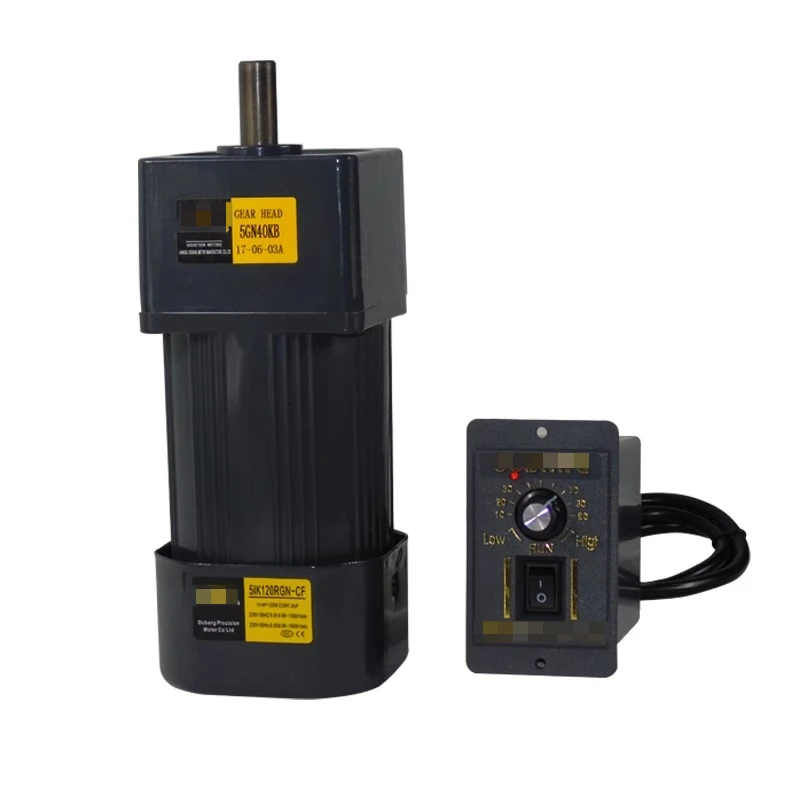 6~120W~250W Single-phase AC 220V Micro Gear Reduction Adjustable Speed Variable Speed Motor
6~120W~250W Single-phase AC 220V Micro Gear Reduction Adjustable Speed Variable Speed Motor