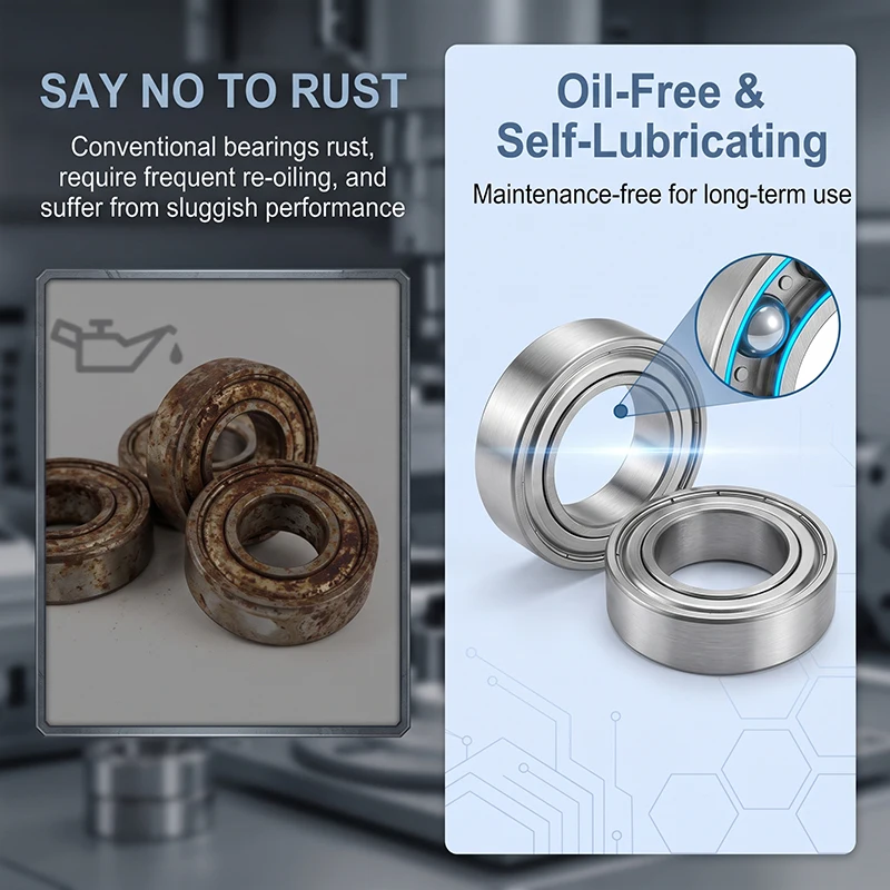 10pcs Mini Ceramic Bearing 5x8x2.5 SMR85ZZ Stainless Steel Hybrid Ceramic Bearing 5*8*2.5 SMR85C L850 SMR63 SMR74 SMR83 SMR84 ZZ
10pcs Mini Ceramic Bearing 5x8x2.5 SMR85ZZ Stainless Steel Hybrid Ceramic Bearing 5*8*2.5 SMR85C L850 SMR63 SMR74 SMR83 SMR84 ZZ