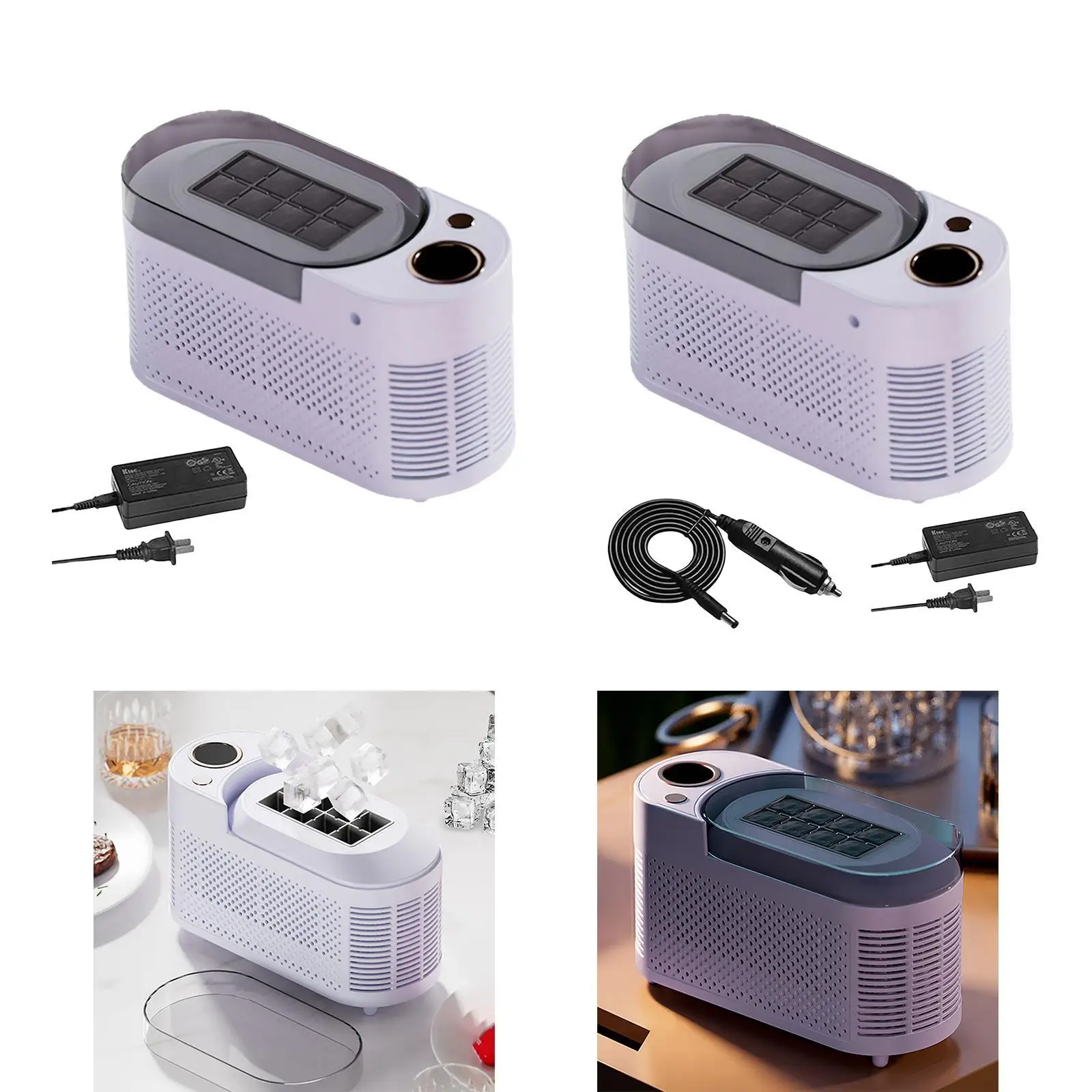 Ice Maker Countertop Lightweight Convenient DIY Drinks Compact Easy to Carry Mini Portable for Travel Camping Summer Home Office
Ice Maker Countertop Lightweight Convenient DIY Drinks Compact Easy to Carry Mini Portable for Travel Camping Summer Home Office
