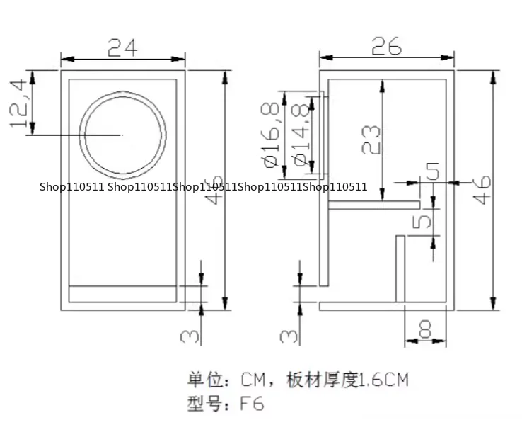 For B-004 Lii Song F6 6.5 Inch Full Range Speaker Driver 40-80W 8 Ohm(1 Pair) 
For B-004 Lii Song F6 6.5 Inch Full Range Speaker Driver 40-80W 8 Ohm(1 Pair)