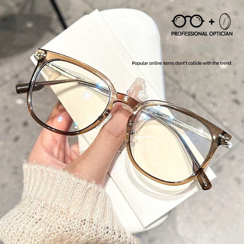 Retro Glasses for Women - Prescription Glasses Women Trendy Geometric Frame for Round Faces, Lightweight TR Material Zenottic
Retro Glasses for Women - Prescription Glasses Women Trendy Geometric Frame for Round Faces, Lightweight TR Material Zenottic
