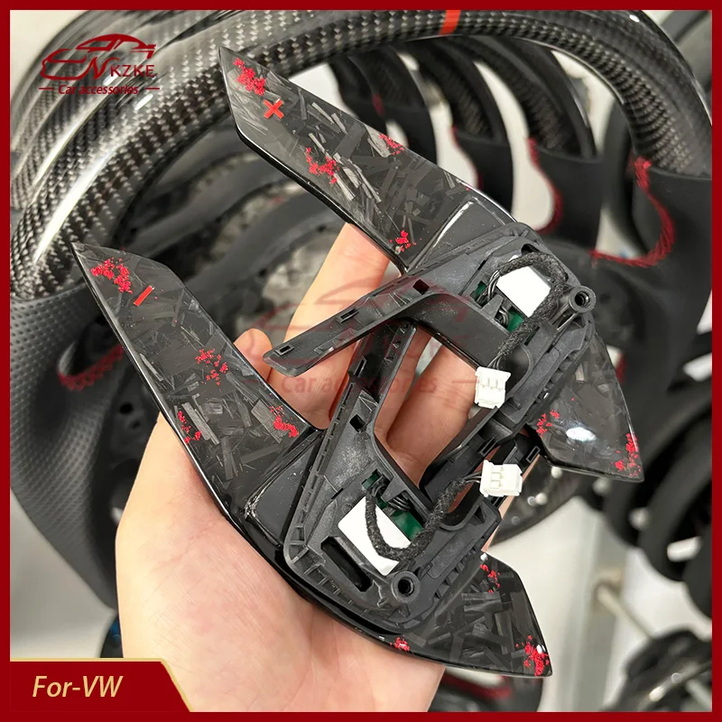 Steering Wheel for Volkswagen Golf 7 GTI R GTE GTD 2015-2020 POLO 6C GTI 1.8T DSG Forged Carbon Fiber Shift Paddles
Steering Wheel for Volkswagen Golf 7 GTI R GTE GTD 2015-2020 POLO 6C GTI 1.8T DSG Forged Carbon Fiber Shift Paddles