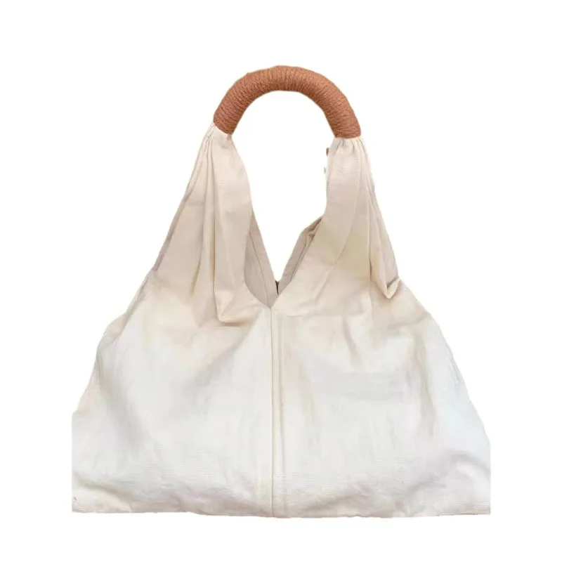 French retro cotton linen bag Harajuku wind literary shoulder canvas bag Mori large capacity pleated shoulder handbag
French retro cotton linen bag Harajuku wind literary shoulder canvas bag Mori large capacity pleated shoulder handbag
