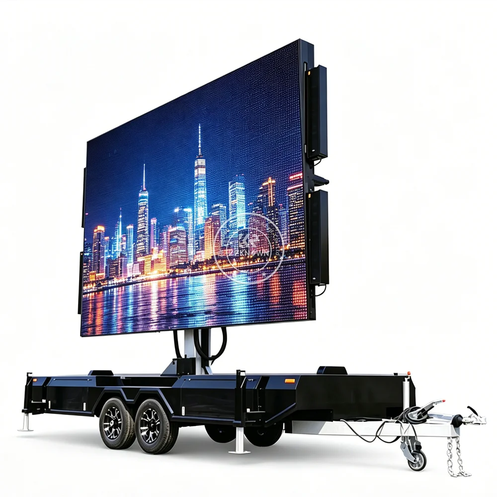 Outdoor Mobile LED Advertising Trailer Digital Billboard Screen Trailer For Roadshow Marketing And Brand Awareness Use
Outdoor Mobile LED Advertising Trailer Digital Billboard Screen Trailer For Roadshow Marketing And Brand Awareness Use