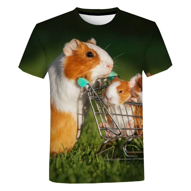 Hamster Guinea Pig 3d Print Men's T-shirt Girls Casual Short-sleeved Oversized Hip-hop Sports And Fitness Breathable Top Shirts
Hamster Guinea Pig 3d Print Men's T-shirt Girls Casual Short-sleeved Oversized Hip-hop Sports And Fitness Breathable Top Shirts